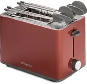 Tostapane 2 fette Tognana con pinze 850 W rosso