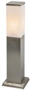 Lampada da esterno intelligente 45 cm in acciaio incl. WiFi P45 - Malios