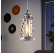 Eglo 49214 - Lampadario BRADFORD 1xE27/60W/230V