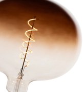 Lampadine LED E27 dimmerabili G220 marrone 4,9W 130 lm 1800K