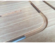 Pedana in legno  naturale 55 x 75.5 cm