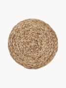 Set di 4 tovagliette rotonde in fibra naturale Wanda