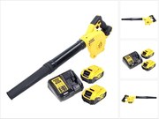 Soffiatore a batteria DeWalt DCV 100 P2 18 V + 2 batterie da 5,0 Ah + caricabatterie
