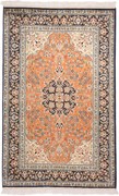 Cashmere Silk Tappeto 80 x 130 (Indian) Annodato A Mano