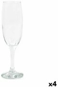 Set di Bicchieri LAV Empire Champagne 6 Pezzi 220 ml (4 Unità)