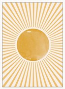 Quadro incorniciato Boho Sun