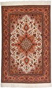 Tabriz Tappeto 100 x 160 Beige (Iran) Annodato A Mano