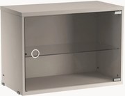 Vetrina con anta battente in vetro String System, larg. 58 x prof. 30 cm