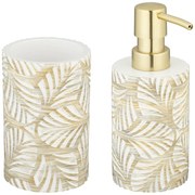 Set di accessori da bagno in poliresina beige Terralba - Wenko