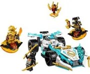 Auto Spinjitzu Dragon Power di Zane Ninja Go con 4 personaggi Lego