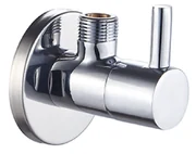 Rubinetto Sottolavabo Tondo 1/2x3/8 Cromo Lucido