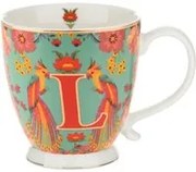 Tazza mug lettera L 450 ml Royal Garden