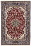 Isfahan Tappeto 230x150 (Iran) Annodato A Mano
