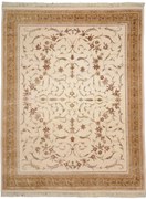 Tabriz Tappeto 240x310 Beige (Cina) Annodato A Mano