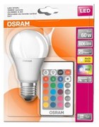 Lampadina LED RGB dimmerabile STAR+ A60 E27/9W/230V 2700K - Osram
