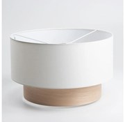 Paralume universale KERIA Ø 50 cm bianco/marrone