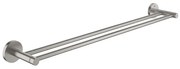 GROHE 41203DC0 - Porta asciugamani a due bracci START 654 mm in acciaio inox