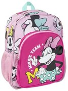 Zaino Scuola Minnie Mouse Fucsia 31 x 12 x 38 cm