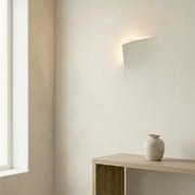 Applique da Incasso E14 FOLD Quadrata in Gesso Pitturabile