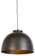 Lampada a sospensione industriale marrone 40 cm - Hoodi