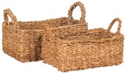 Cestini in seagrass in set da 2 32x23x13 cm Morella - House Nordic