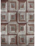 Coordonne Carta da parati panoramica Empire Metallics - Silver