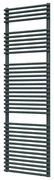 Scaldasalviette ad acqua calda DE'LONGHI KARMA antracite interasse 450 mmx H 172.5 cm
