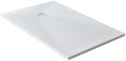 Piatto doccia MOLDCOM COMPOSITES in resina Cosmos Stone bianco L 70 x L 120 x H 4 cm opaco