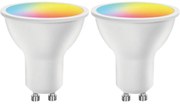 Set di 2 lampadine LED RGBW dimmerabili GU10 6,5W/230V 2700-6500K Wi-Fi - Aigostar