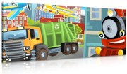 Stampa su tela – Trenino in città