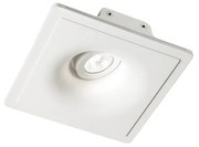 Lampada Da Incasso Moderna Zephyr Gesso Bianco 1 Luce Gu10 D20