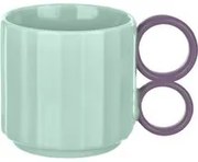 Tazza azzurra in porcellana 360 ml Handly