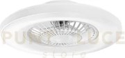 Plafoniera led ventilatore garbin bianco 40w 5500lm cct dimmerabile...