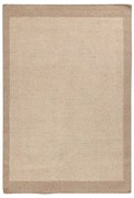 Tappeto Jensen natale in lana beige, L 240 x L 170 cm