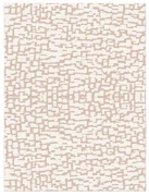 Tappeto Zwara geometrico tortora, L 170 x L 120 cm