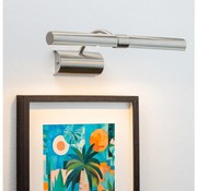 Brilagi - Lampada da quadro DANAE 2xE14/40W/230V cromo opaco