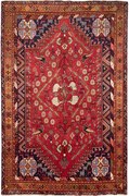 Gashghai Tappeto persiano 250 x 170 Rosso (Iran) Annodato A Mano