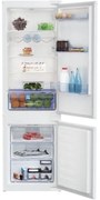 Beko - Frigorifero Combinato da Incasso BCHA275K4SN No Frost Classe e Capacità Lorda / Netta 275/262 Litri