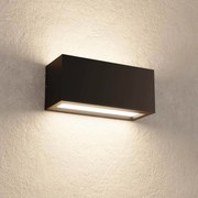 Applique Band Design - E27 Nero Bidirezionale IP65 per Esterni