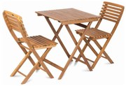 Fieldmann - Set da balcone in acacia