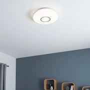 Plafoniera LED moderno Vizzini, bianco Ø 40 cm dimmerabile, 2500 lumen INSPIRE