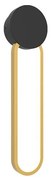 Zambelis 23102 - Applique a LED dimmerabile LED/13W/230V 3000K oro