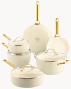 Batteria di pentole con rivestimento antiaderente Padova, set da 10