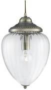 Searchlight 1091AB - Lampadario a sospensione con filo PINEAPPLE 1xE27/60W/230V ottone