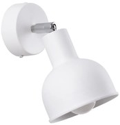 Sollux SL.1313 - Faretto da parete ELBA 1xE27/15W/230V bianco