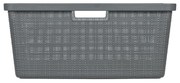 Cesto portabiancheria grigio , 46 l Jute - Curver