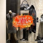 Nuova collezione Acquerello autunnale | Vetrofania