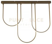 Campanello led a filo, metallo bronzo
