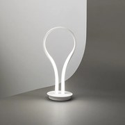 Lampada Da Scrivania Metallo Moderna Blossom Bianco Led