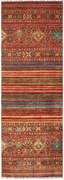 Samarkand Tappeto 300x100 Rosso (Pakistan) Annodato A Mano